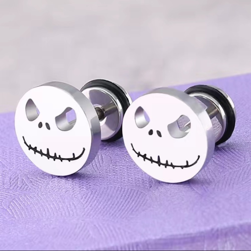 Jack Skellington Stud Earrings